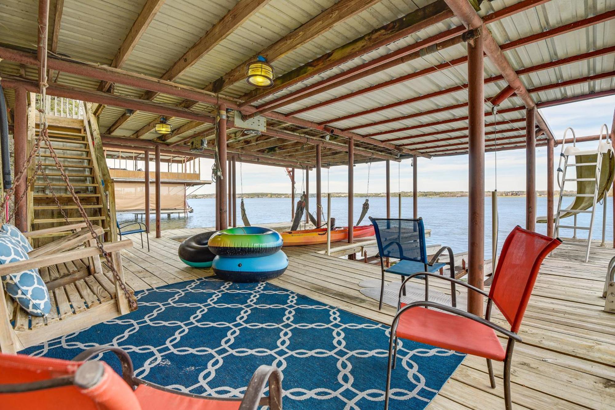 Newly Remodeled Lakefront Granbury Escape With Dock! Villa Eksteriør billede